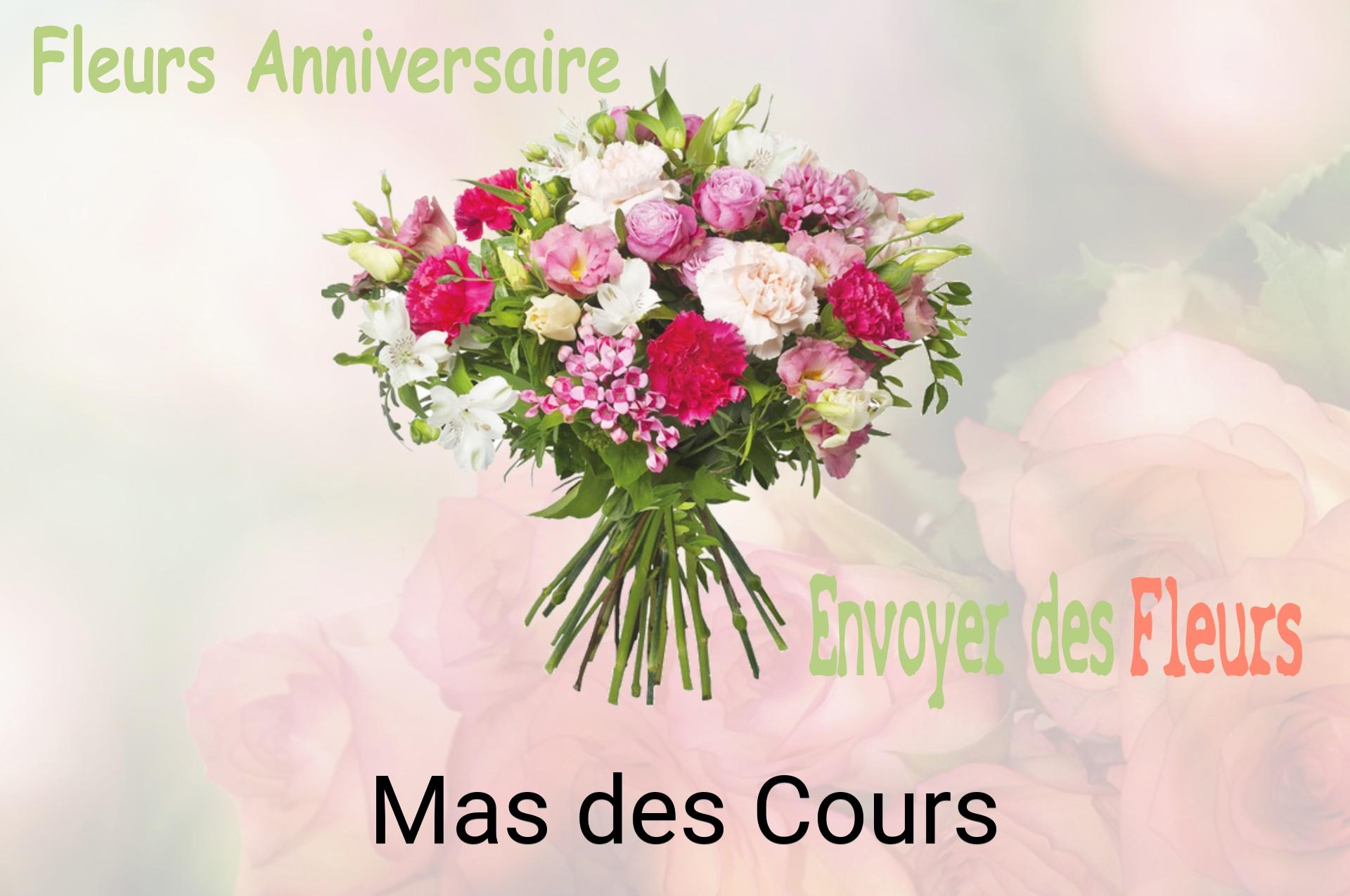 Bouquet de fleurs d’anniversaire livré à Mas-des-Cours