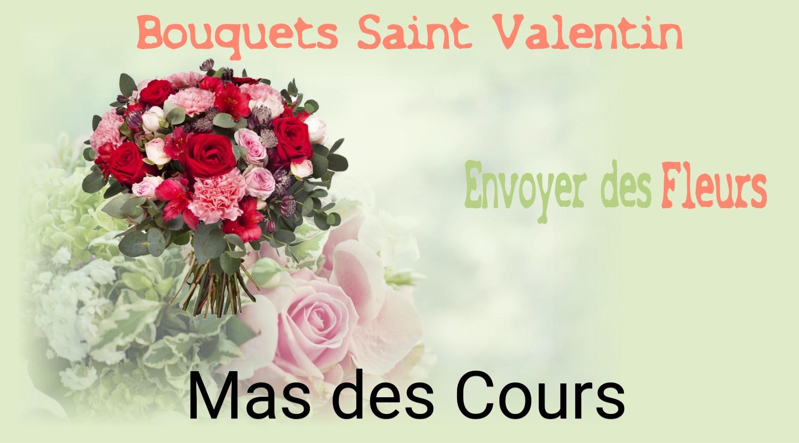 Roses de Saint-Valentin livrées à Mas-des-Cours